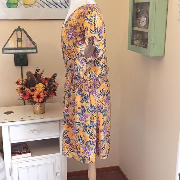 Maison Jules Sunny Drawstring Dress - Picture 6 of 14